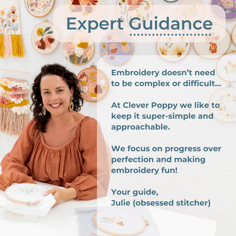 Bees and Wildflowers Throw Pillow Cover Kit