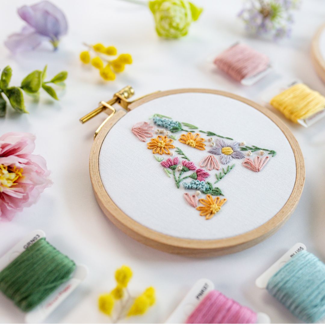 Floral Alphabet Beginner Kit