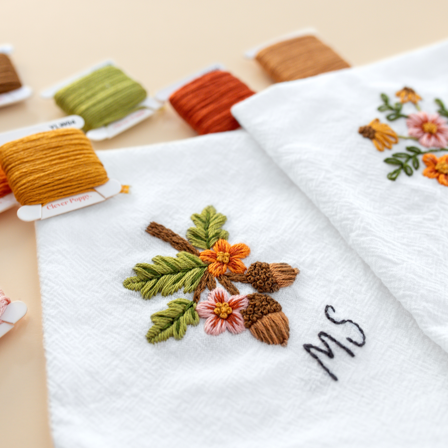 Personalized Fall Handkerchiefs Beginner Kit