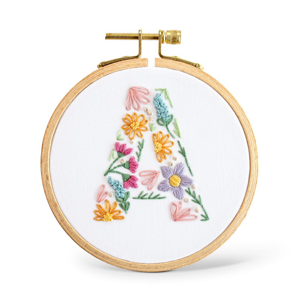 Floral Alphabet Letters