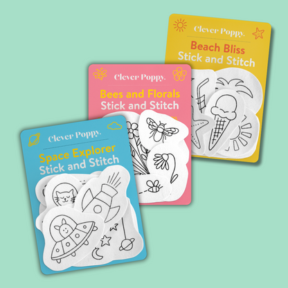 Stick and Stitch 3 Pack Bundle