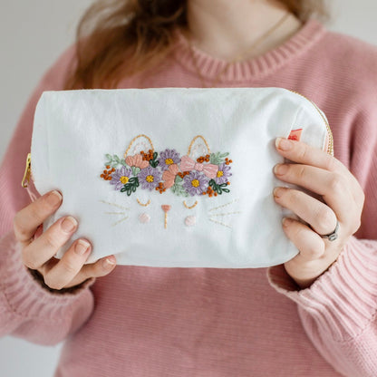 Flora the Cat Pencil Case Kit
