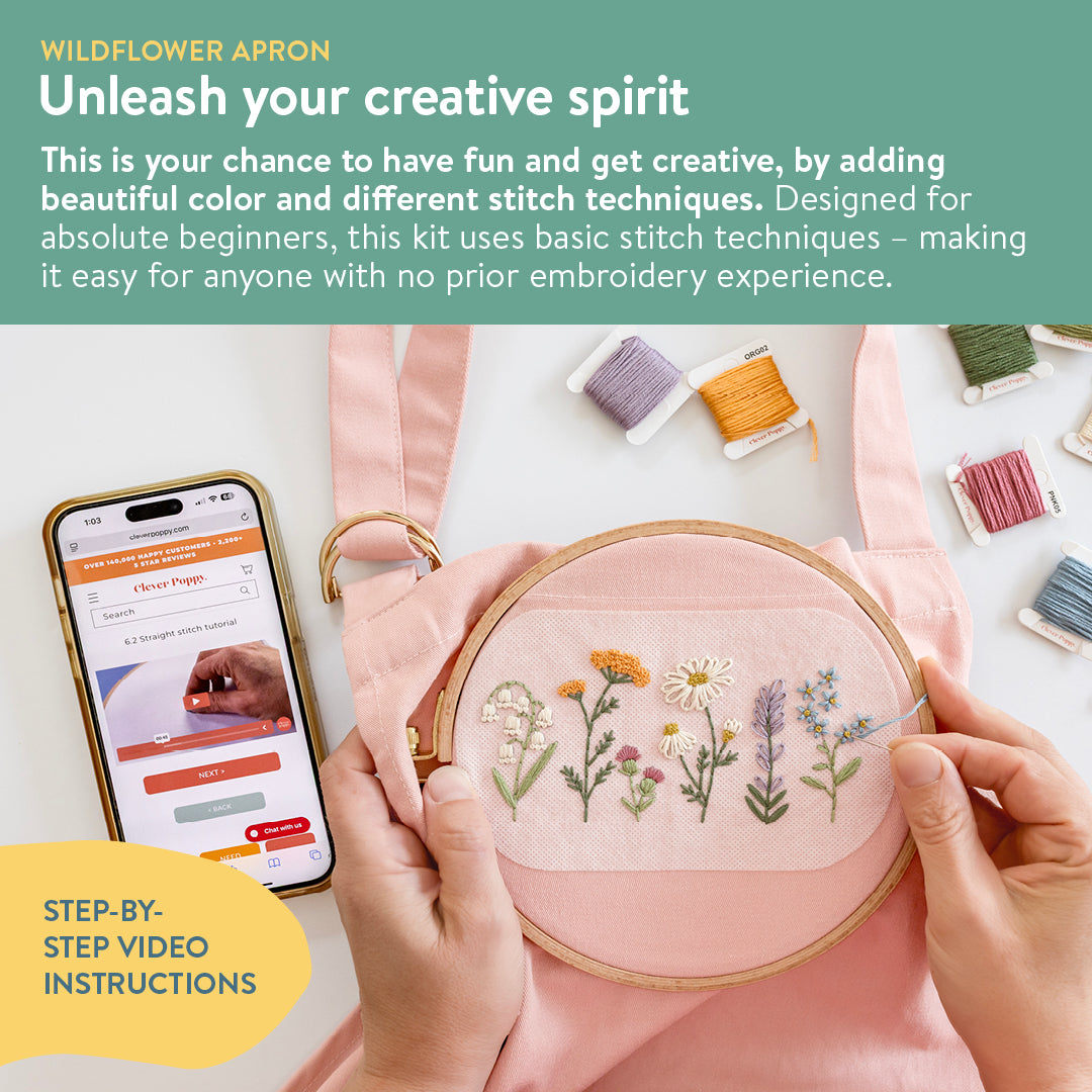 Wildflower Apron Beginner Kit