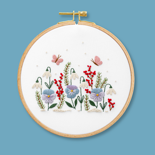Winter Floral Row Beginner Kit