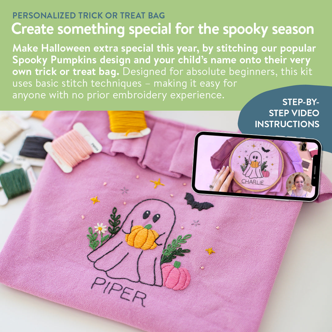 Personalized Trick-or-treat Bag Beginner Kit