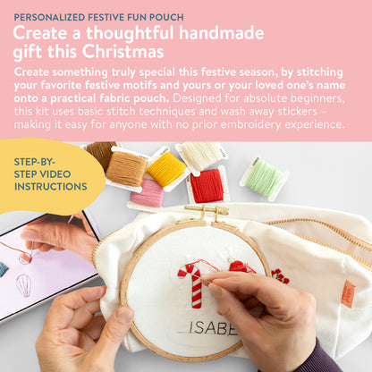Personalized Festive Fun Pouch Beginner Kit