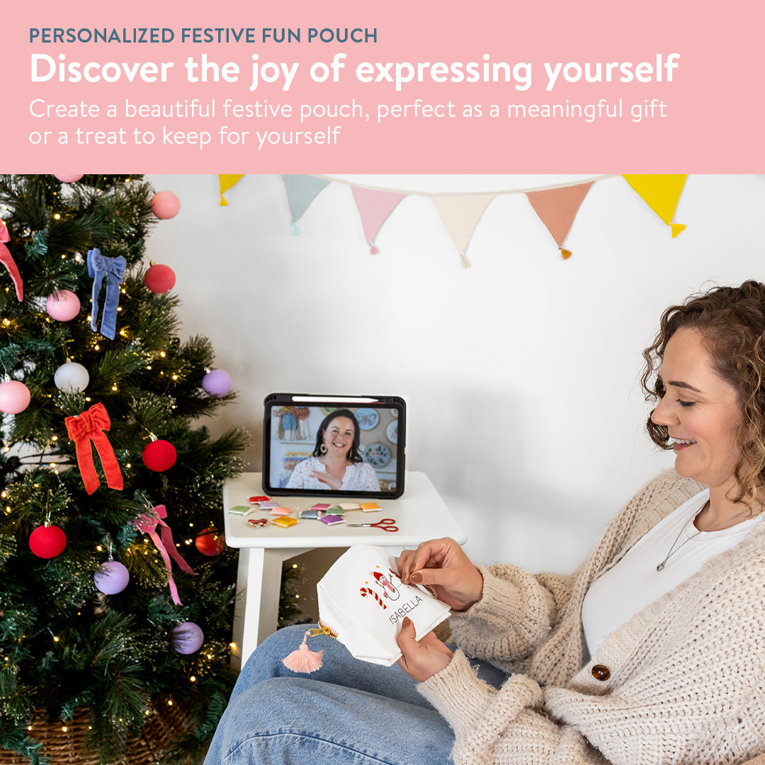 Personalized Festive Fun Pouch Beginner Kit