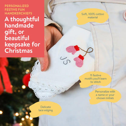 Personalized Festive Fun Handkerchiefs Beginner Kit