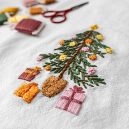 Christmas Tree Kitchen Towel Beginner Kit