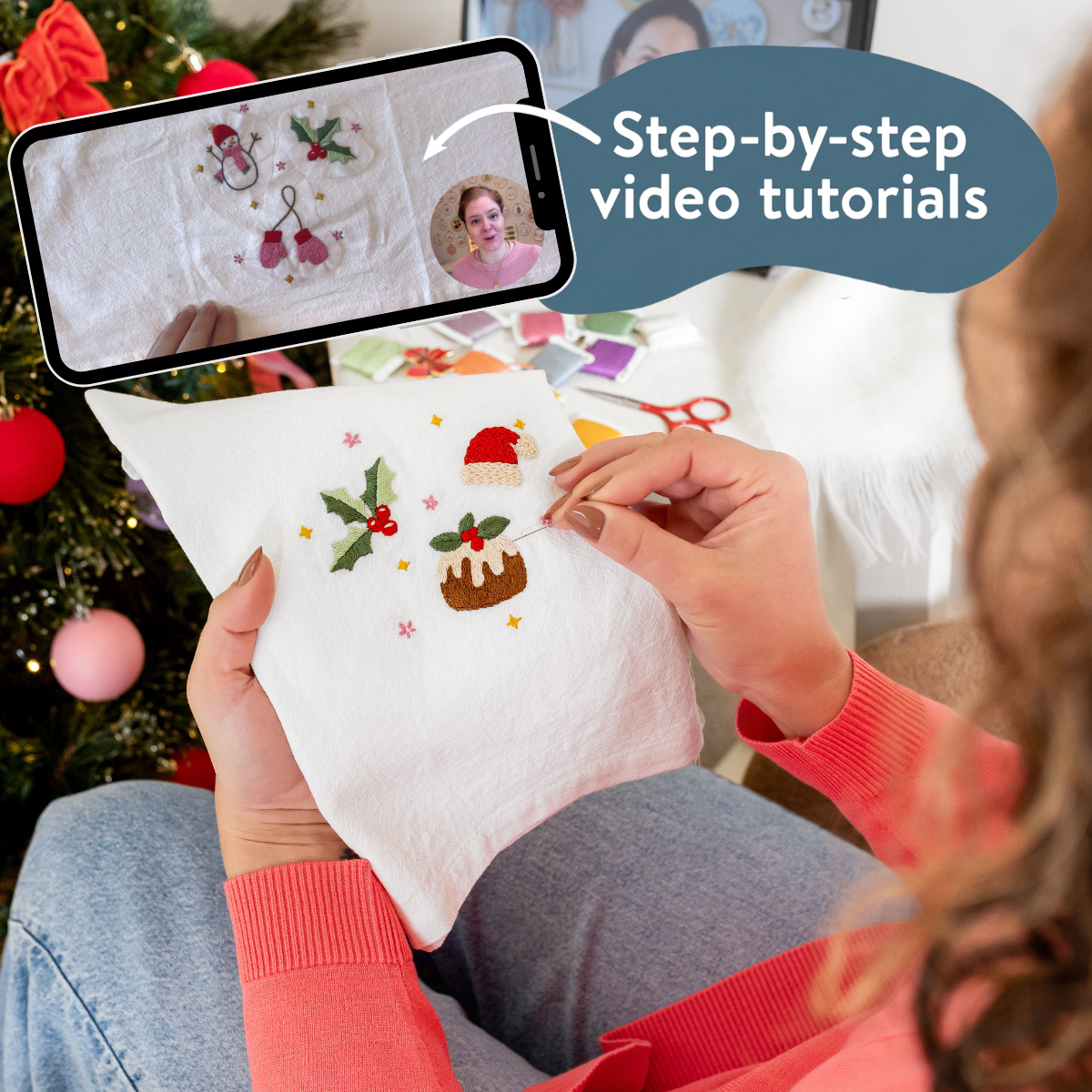Festive Fun Kitchen Towel Beginner Kit