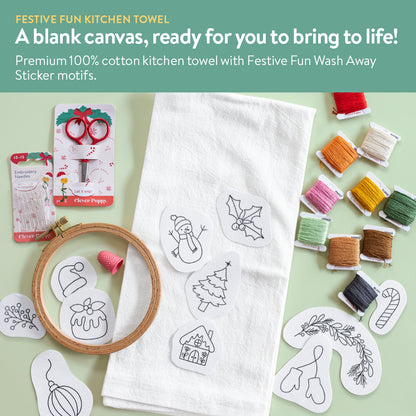 Festive Fun Kitchen Towel Beginner Kit
