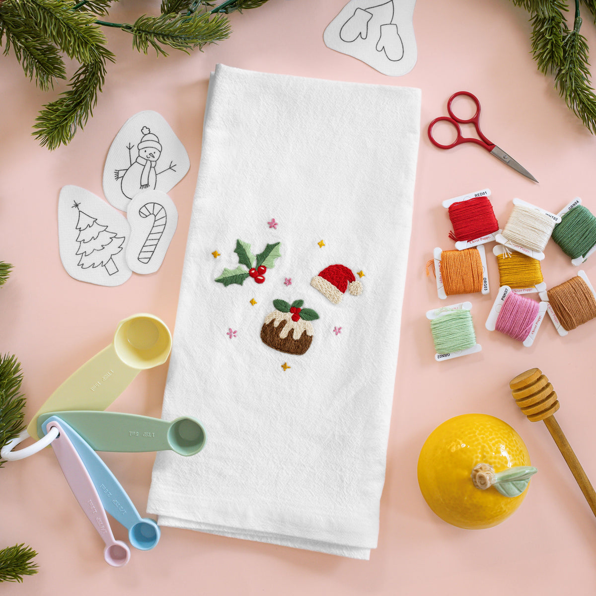 Festive Fun Kitchen Towel Beginner Kit