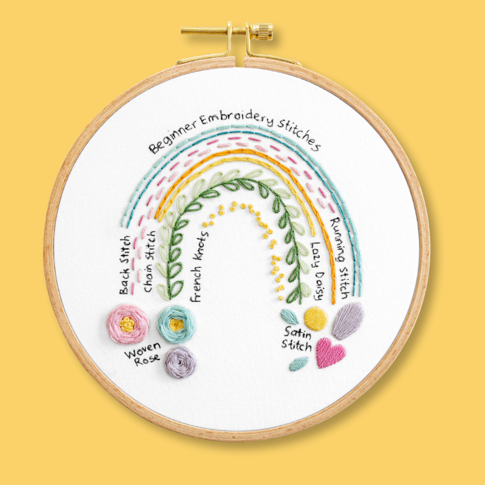 Rainbow Stitch Sampler Beginner Kit