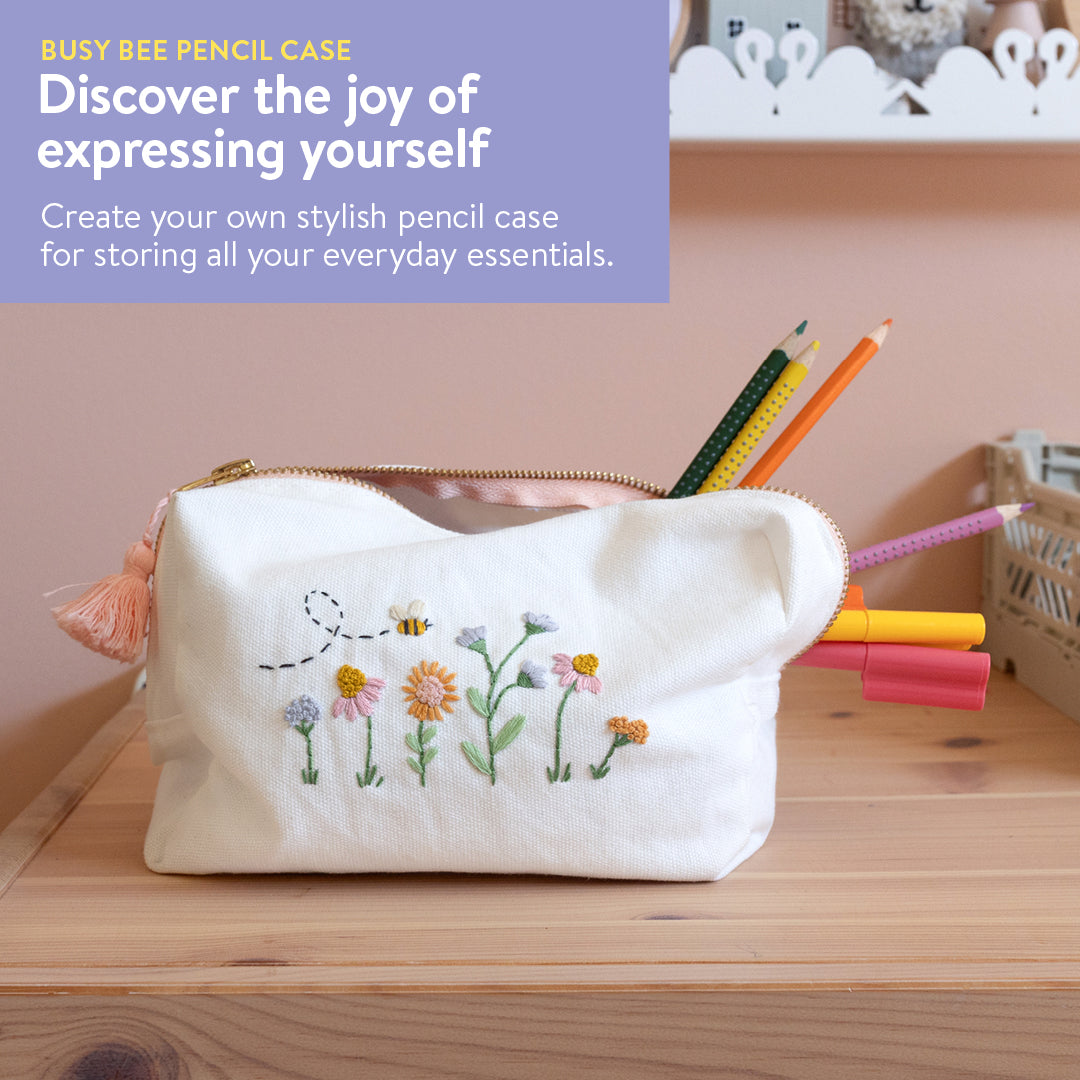 Busy Bee Pencil Case Kit