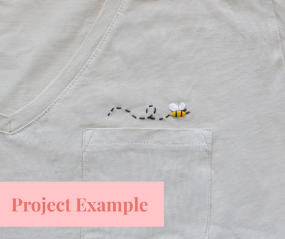 Bees and Florals Wash Away Stickers Pack