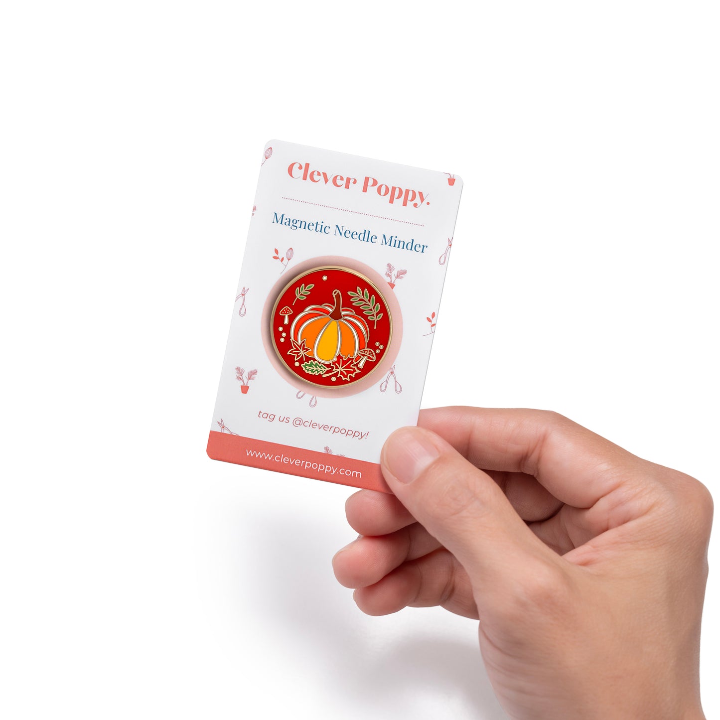 Pumpkin Magnetic Needle Minder