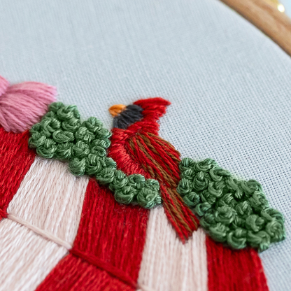 The Christmas Stall Embroidery Kit