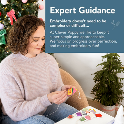 Festive Felt Ornaments Beginner Kit