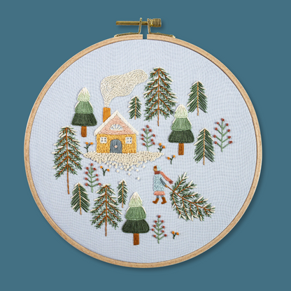 Winter Wonderland Embroidery Kit