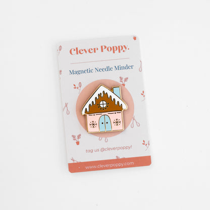 Gingerbread House Needle Minder